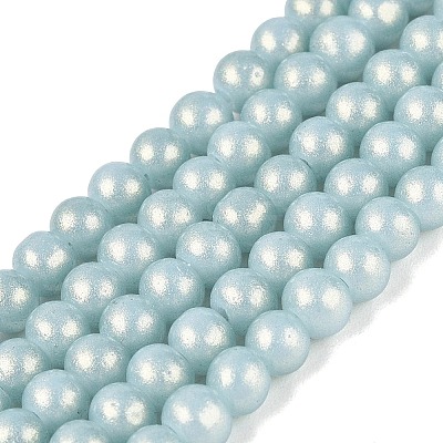 Baking Paint Glass Pearl Beads Strands DGLA-ZX001-05B-14-1