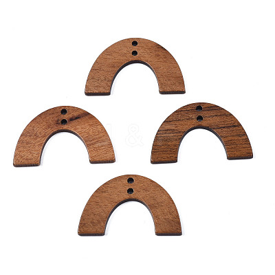 Walnut Wood Pendants WOOD-N011-009-1