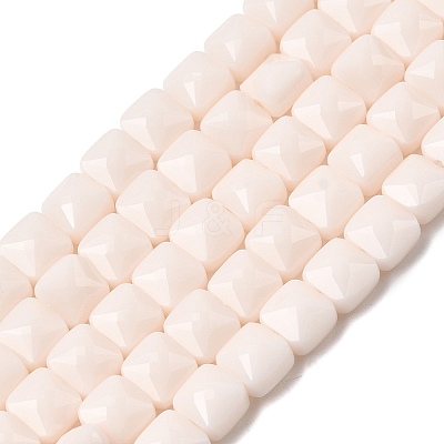 Opaque Glass Beads Strands GLAA-L050-C20-1