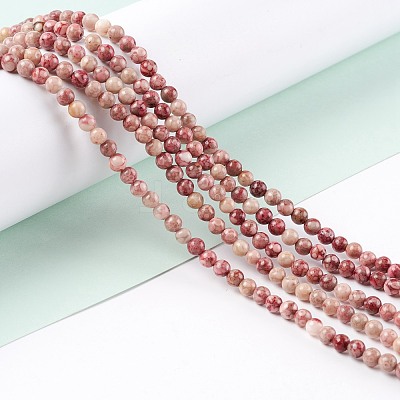 Natural Maifanite/Maifan Stone Beads Strands G-P451-01C-A-1