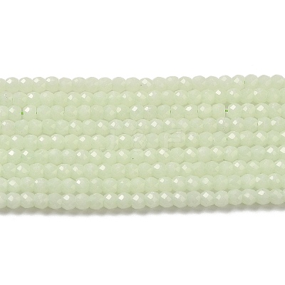 Synthetic Luminous Stone Beads Strands G-C086-01B-08-1