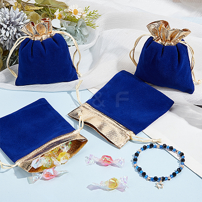 Velvet Jewelry Pouches Bags TP-BBC0001-09B-04-1