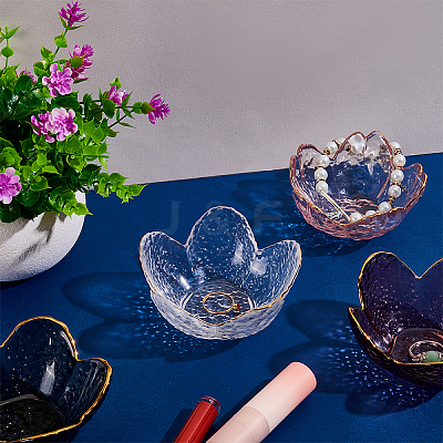 Glass Salad Bowl AJEW-WH0348-469C-1