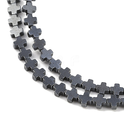 Synthetic Non-magnetic Hematite Beads Strands G-J211-A01-01-1