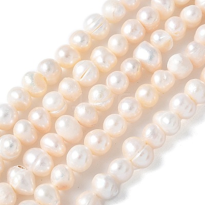 Natural Cultured Freshwater Pearl Beads Strands PEAR-I007-07O-07A-1