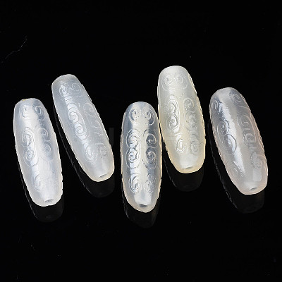 Natural Grey Agate Beads G-S359-340A-1