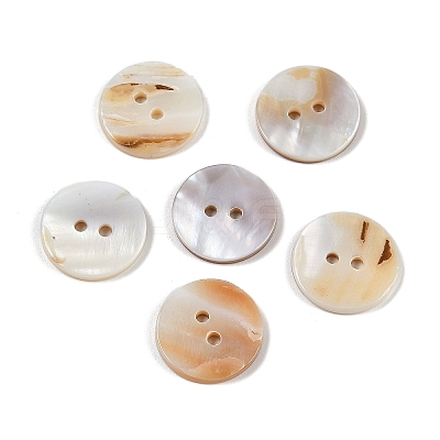 Freshwater Shell Buttons LS-SHEL-K009-04-1