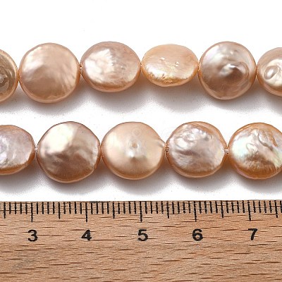Natural Baroque Keshi Pearl Beads Strands PEAR-P064-18A-02C-1