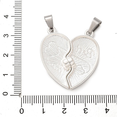 Alloy Enamel Split Pendants STAS-M114-03SP-01-1