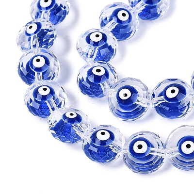 Glass Enamel Beads Strands GLAA-Q112-01A-02-1