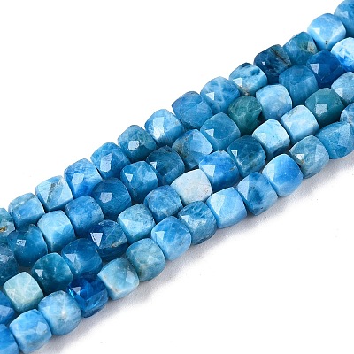 Natural Apatite Beads Strands G-N342-122-1