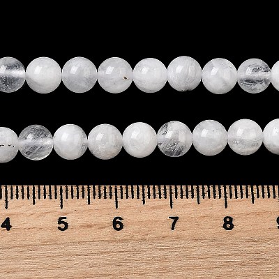 Natural Rainbow Moonstone Beads Strands X-G-D340-A01-6mm-1