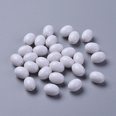 Opaque Acrylic Beads SACR-R828-08-1
