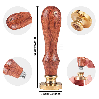 Wax Seal Stamp Set AJEW-WH0208-1582-1