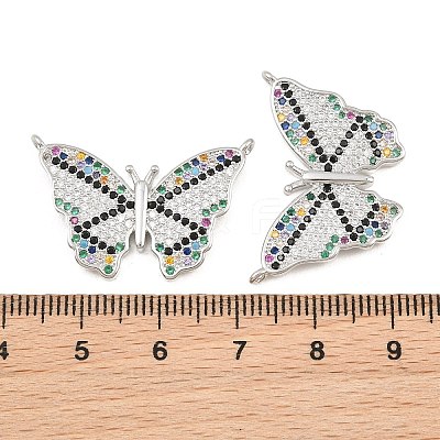 Brass Micro Pave Cubic Zirconia Pendants CU-CBA908F-05P-08-1