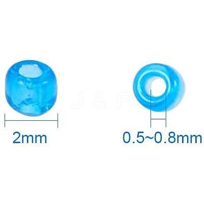 Glass Seed Beads SEED-PH0009-04-1