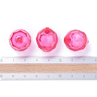 Transparent Acrylic Beads TACR-S113-20mm-18-1