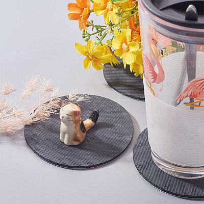 Rubber Coasters AJEW-NB0001-06-1