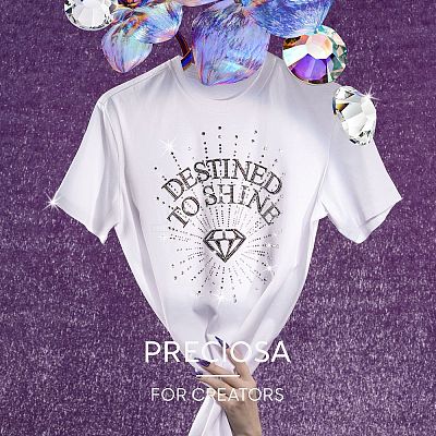 Preciosa® Crystal Hotfix Flatback Stones Y-PRC-HSS10-51000-200-1