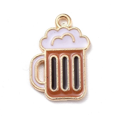 Alloy Enamel Pendants ENAM-M044-18LG-1