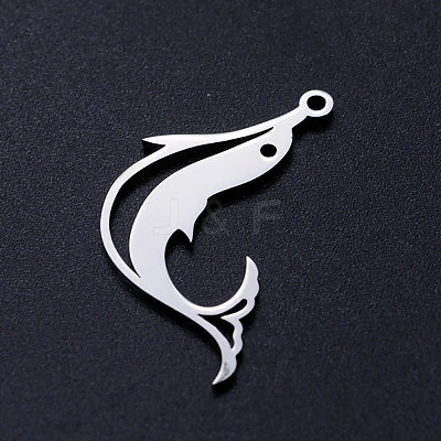 Tarnish Resistant 201 Stainless Steel Pendants STAS-S105-JN372-1-22-1