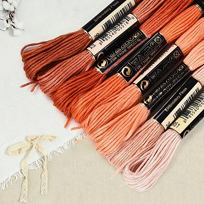 Polyester Embroidery Threads OCOR-WH20074-13B-02A-1
