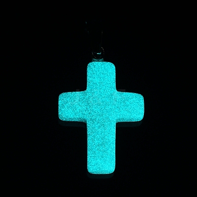 Synthetic Luminous Stone Dyed Pendants G-H308-06P-07-1