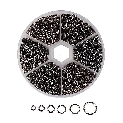 1 Box Brass Open Jump Rings KK-X0068-B-B-1
