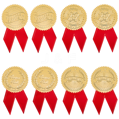 Waterproof PVC Single-Sided Stickers DIY-CP0013-01-1
