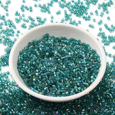 Transparent Colours AB Glass Seed Beads SEED-S042-19B-03-1