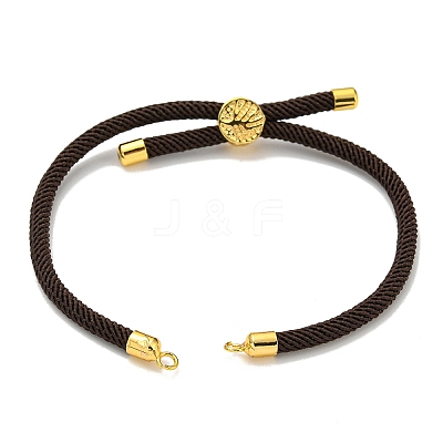 Nylon Cords Bracelet Makings Fit for Connector Charms AJEW-P116-01G-15-1