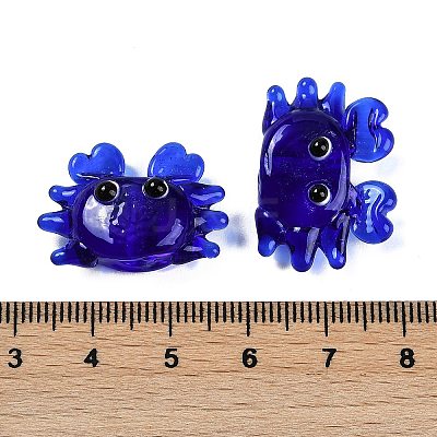 Handmade Lampwork Beads LAMP-Q031-018G-1