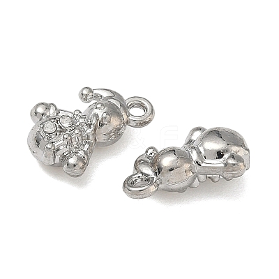 Christmas Alloy Crystal Rhinestone Pendants FIND-L026-01F-P-1