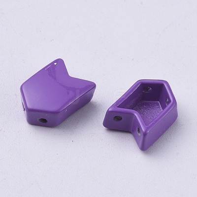 Spray Painted Alloy Multi-Strand Links PALLOY-G268-L02-028-1