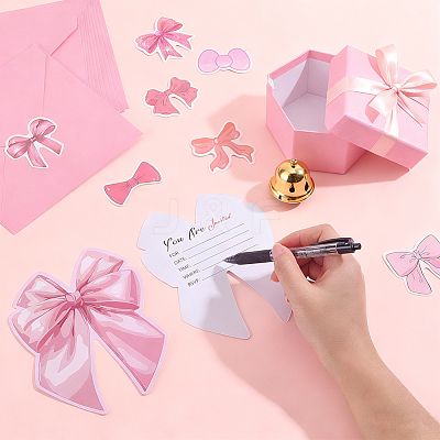 30Pcs Paper Birthday Invitation Card OFST-NB0001-03-1