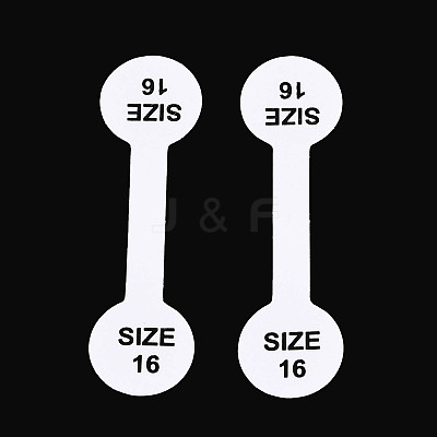 Folding Paper Ring Size Sticker CDIS-C006-01L-1