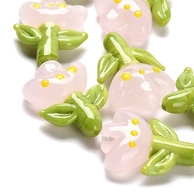 Handmade Lampwork Beads Strands LAMP-A005-03E-1
