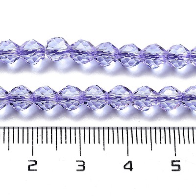Transparent Glass Beads Strands GLAA-A014-03M-1