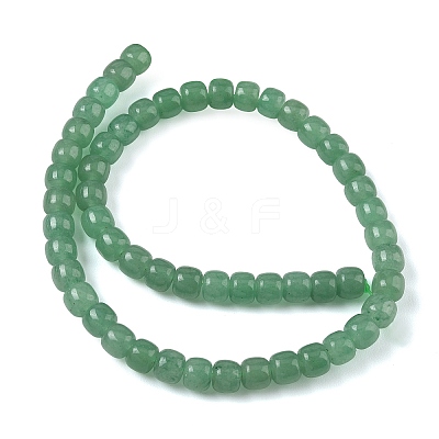 Natural Green Aventurine Beads Strands GG-CBA9281-D01-7x8mm-1