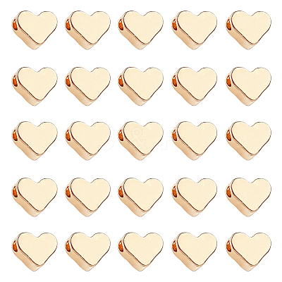 Brass Beads KK-PH0001-27G-1
