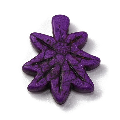Synthetic Turquoise Pendants G-C147-04A-1