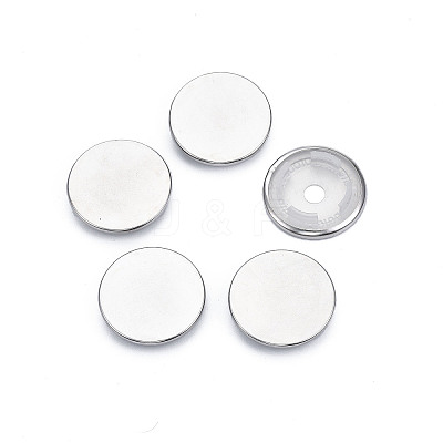Iron Snap Button Findings BUTT-T012-01E-P-FF-1