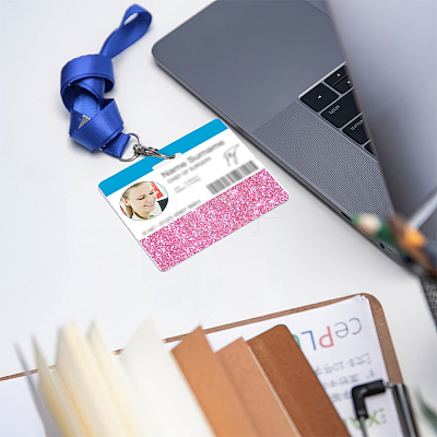 Transparent Acrylic Badge Buddy Blanks TACR-WH0022-06B-1