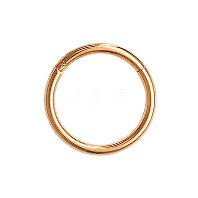 316L Surgical Stainless Steel Hoop Cartilage Earrings WGB51CA-07-1