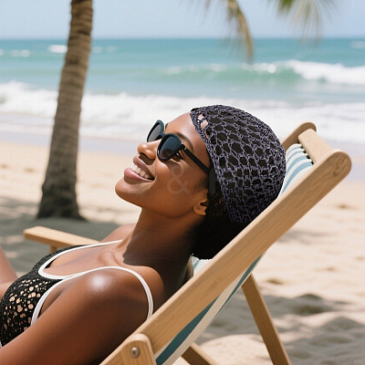 1Pc Cloth African Kufei Hat for Women AJEW-TADJ0001-12A-1