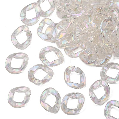 Transparent Acrylic Linkings Rings LS-PACR-N010-038A-01-1