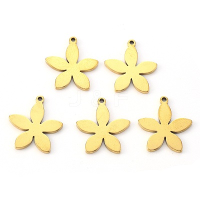 PVD Vacuum Plating 304 Stainless Steel Pendants STAS-N092-78G-1