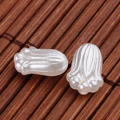 Flower Imitation Pearl Acrylic Beads LS-X-OACR-L004-4772-1