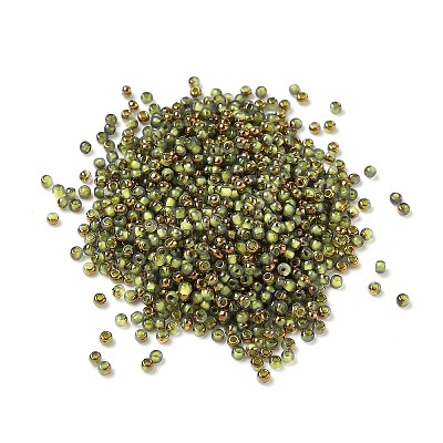 Electroplated Glass Beads GLAA-Q120-02A-05-1