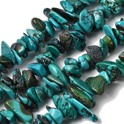Natural HuBei Turquoise Bead Strands G-H345-A01-12-1